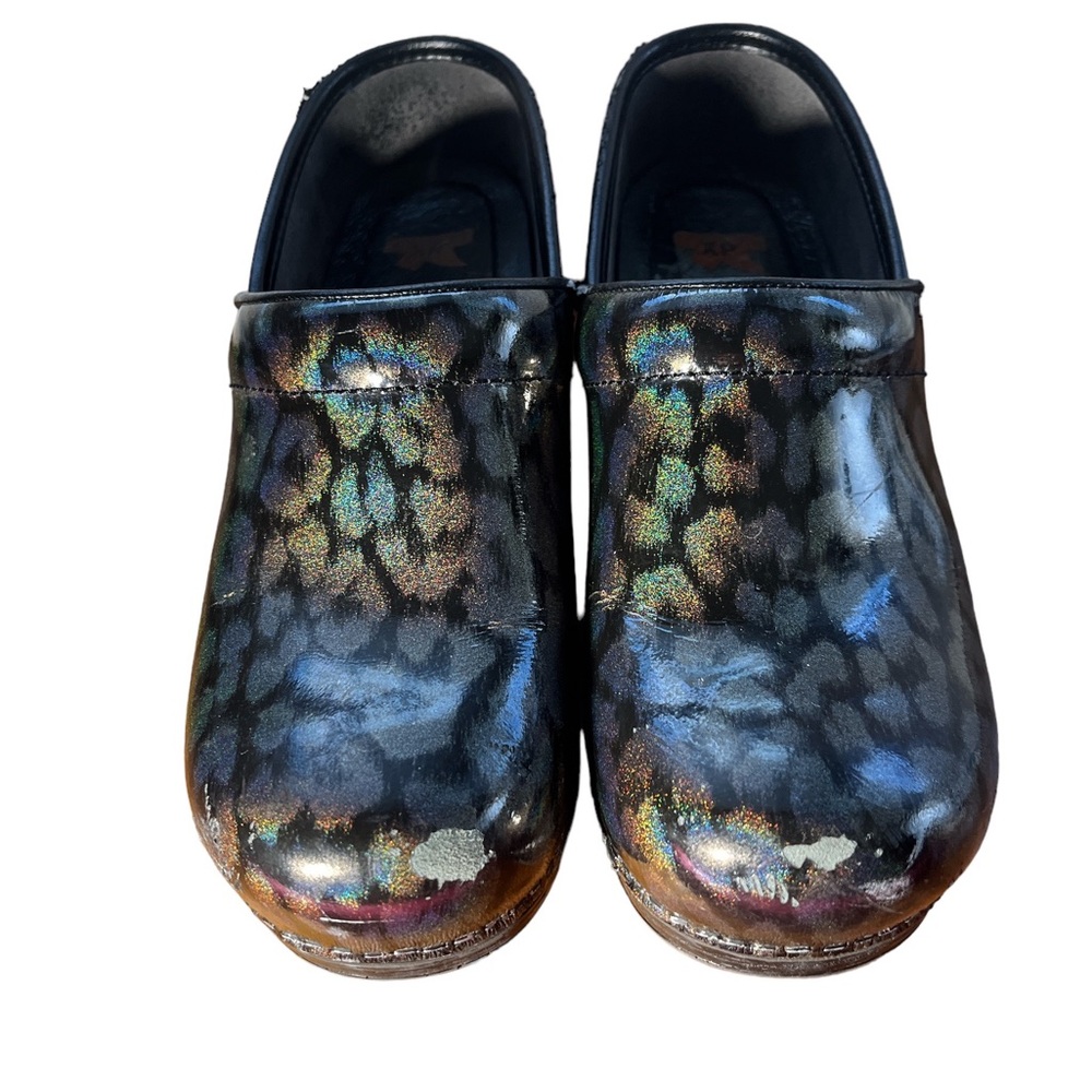 Dansko Multicolor Patterned Clogs - image 1
